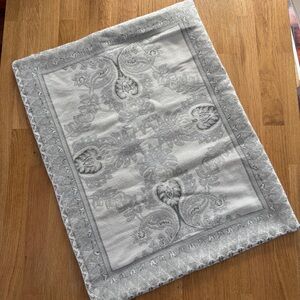 Soft Surroundings Wool Blend Tapestry Decorative Standard Pillow Sham